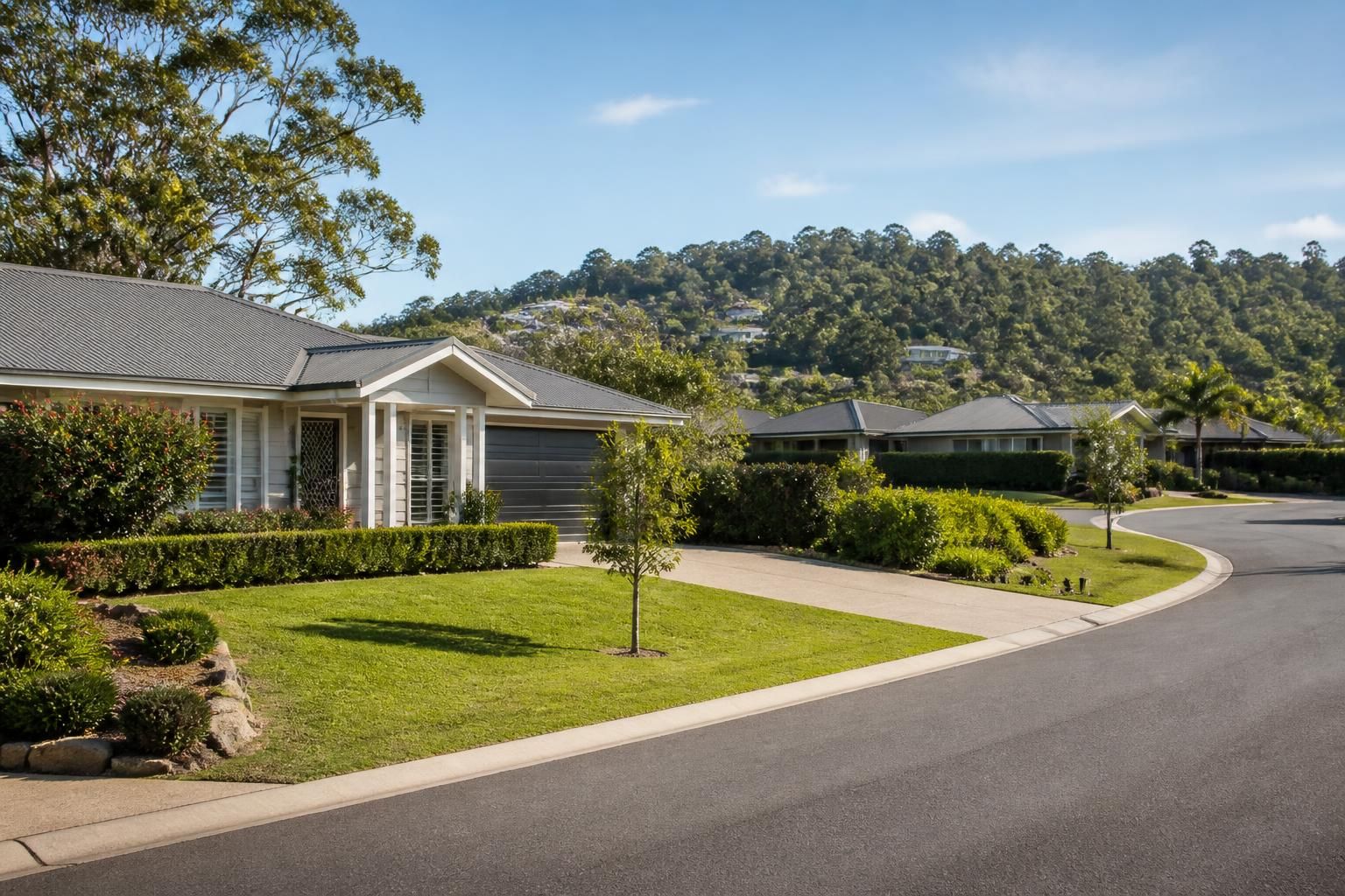 Well-kept suburban homes in Wollongbar, NSW.